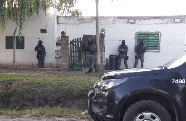 Los allanamientos realizados en la ciudad de Santo Tomé