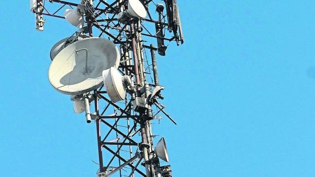 Portentosas. Las antenas están diseminadas por distintos sectores aledaños a las rutas.