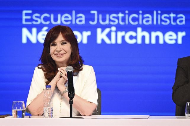 La titular del Senado de la Nación.