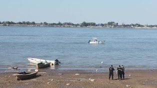 Encontraron presuntos restos humanos en el río a la altura de La Florida
