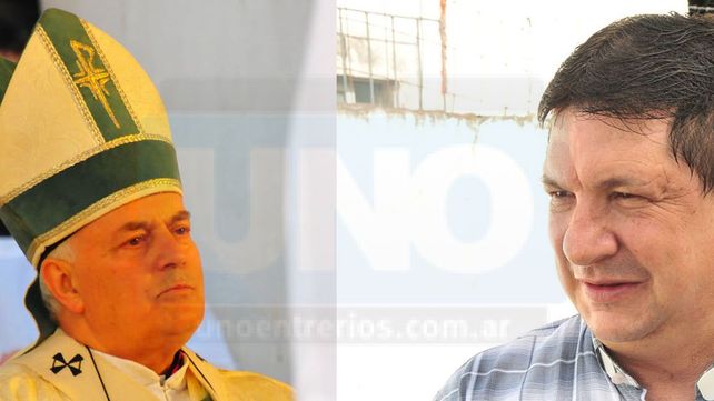 Repercusión oficial. El obispo de Paraná pidió disculpas por el comportamiento de Escobar Gaviria.