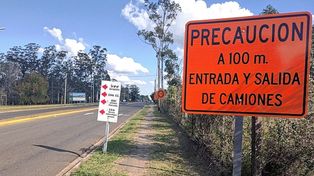 El obrador se encuentra ubicado unos 500 metros hacia el oeste del predio del aeropuerto, detrás del Aero Club Concordia.