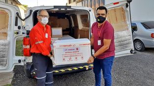 Llegaron 16.000 dosis de vacunas Covishield contra el Covid