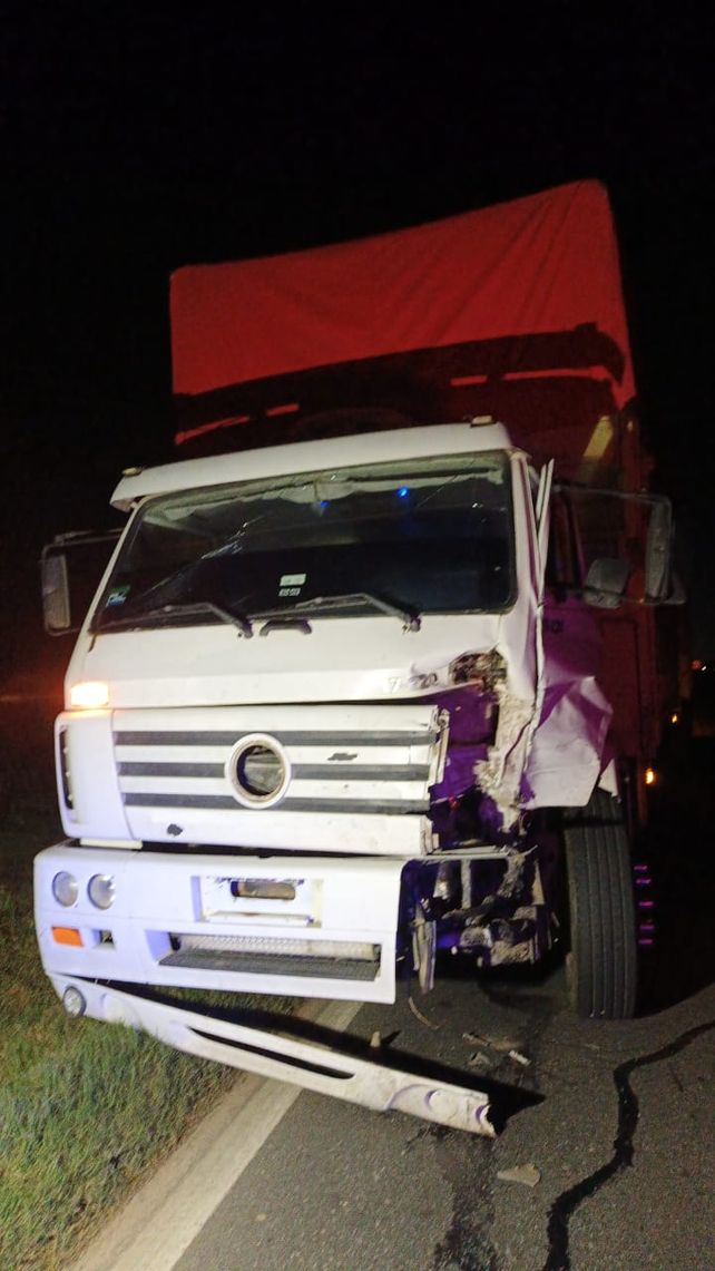 El transporte de carga fue trasladado a la seccional local.