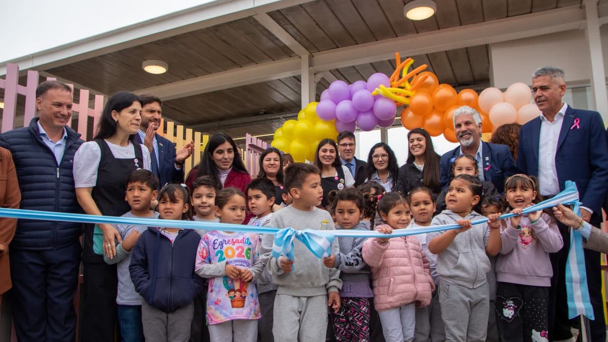 Inauguraron el jardín de infantes del barrio San Cayetano de Villa Constitución