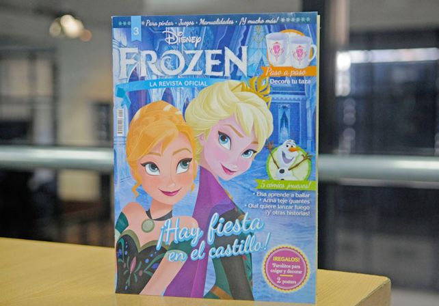 Este martes pedí con el UNO, la revista Oficial de Frozen