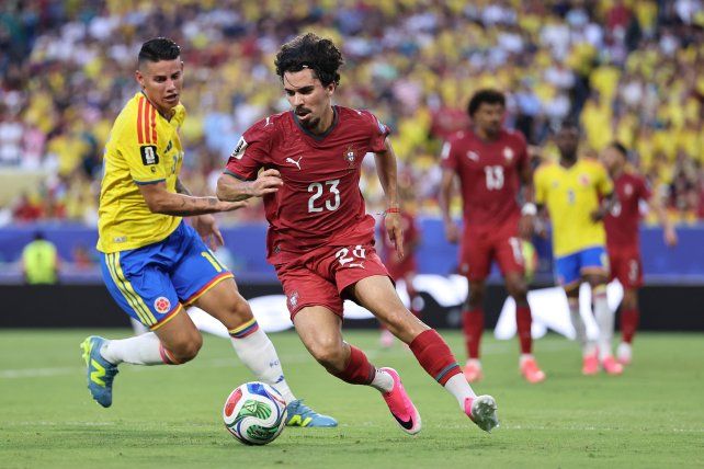 Colombia igualó con Portugal.