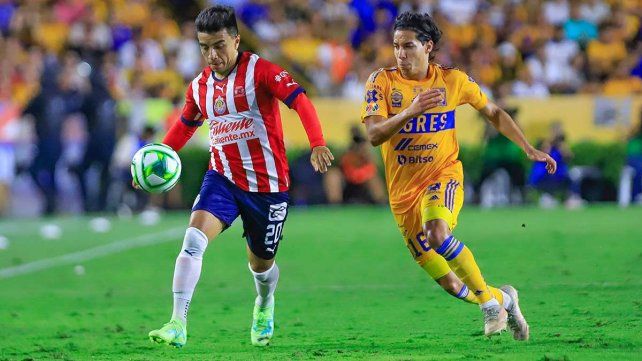 Tigres y Chivas igualaron en la primera final de la Liga de México