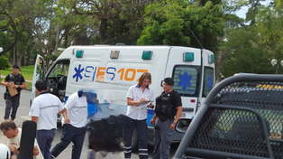 Escobita intentó matar a golpes a su vecino en el barrio Los Hornos: está prófugo y es buscado por la policía