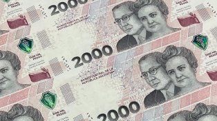 El Gobierno nacional informó que no se emitirán más billetes de 2.000 pesos.