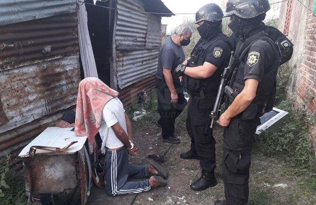 El momento en que fue detenido