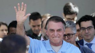 Jair Bolsonaro fue dado de alta luego de tres semanas hospitalizado