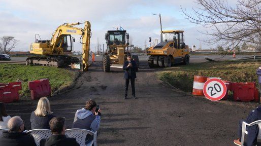 Empezó el trabajo en la ruta A012 y se abrirán tres frentes de obra en el Gran Rosario