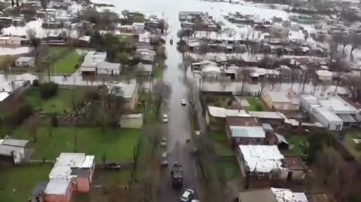 La localidad santafesina de María Teresa enfrenta las secuelas de 300 milímetros de lluvia en un solo fin de semana: Debemos volver a empezar