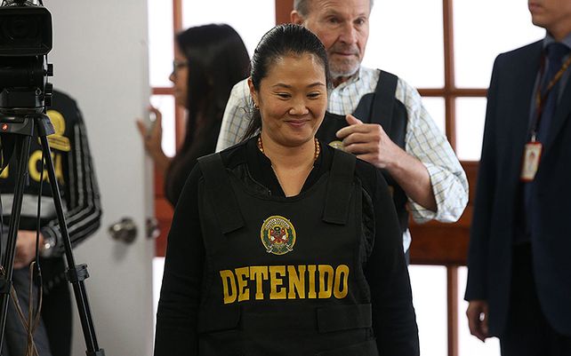 Keiko estuvo bajo prisión preventiva durante 16 meses.&nbsp;
