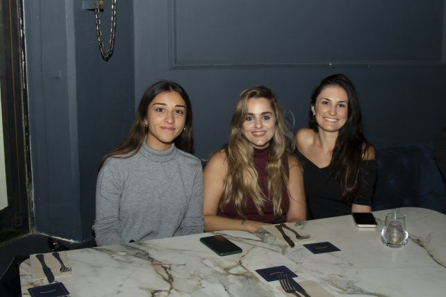 Delfina Milos, Marilyn Barcaroli y Dalina Moriconi