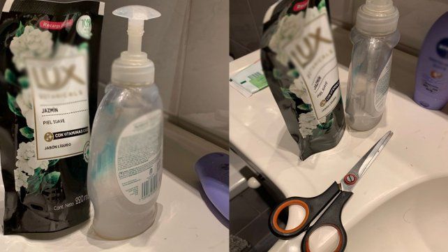 El experimento del jabón líquido que se volvió viral en Twitter