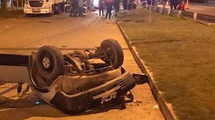 Así quedó el auto.&nbsp;