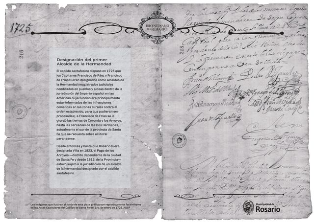 Certificación. El nombramiento puede ser considerado como indicador del aumento de la población en el Pago de los Arroyos.
