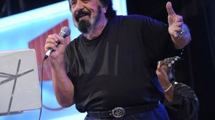 Horacio Guarany se mantiene estable y está de buen humor en la Fundación Favaloro