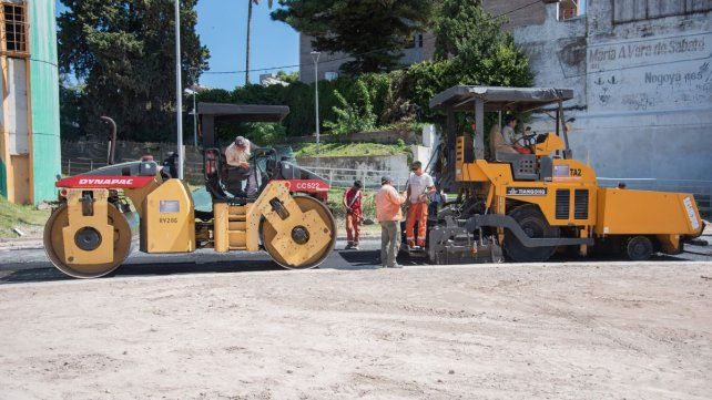 Se avanza en las obras del Parque Berduc.