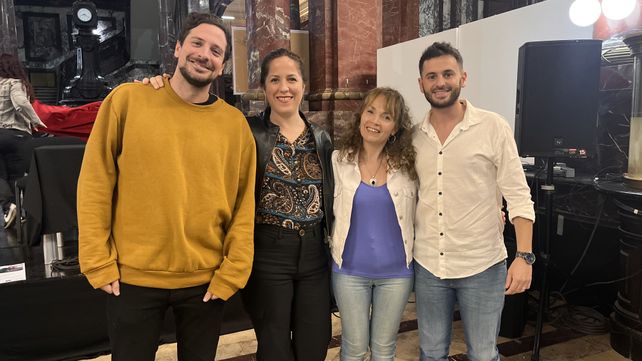 Camila Latorre, Chechu Muñoz, Andrea Obregón y Josefina Fernández
