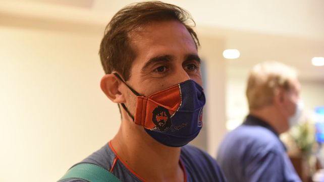 El Trinche en el Barbijo. Paulo Killer, el experimentado capitán que apuntala a los más pibes.
