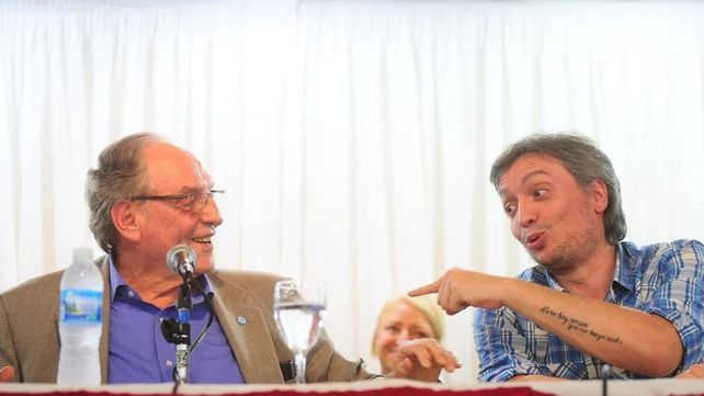 Carlos Heller y Máximo Kirchner son dos de los impulsores de la ley.&nbsp;