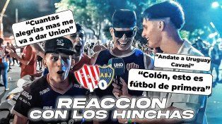 ¡Pura euforia! La reacción de los hinchas de Unión luego del triunfo ante Boca en Santa Fe