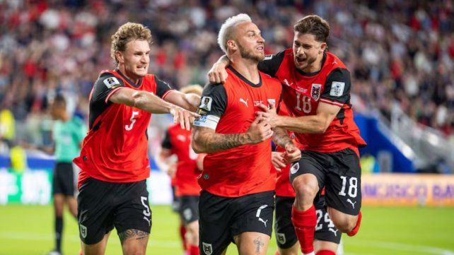 Austria, próximo rival de Argentina, debutó con una trabajada victoria ante Jordania