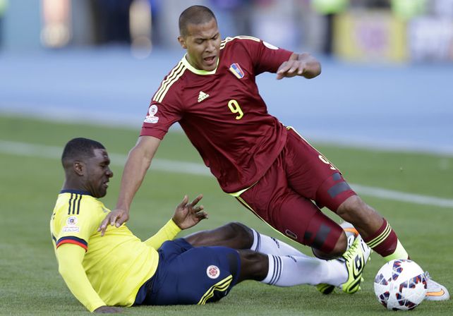 Venezuela sorprendió y venció por primera vez a Colombia en una Copa América