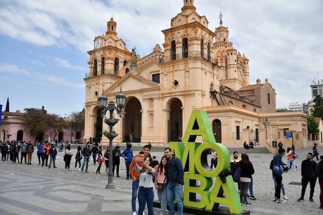 La capacidad hotelera en la ciudad de Córdoba se vio colmada de turistas.