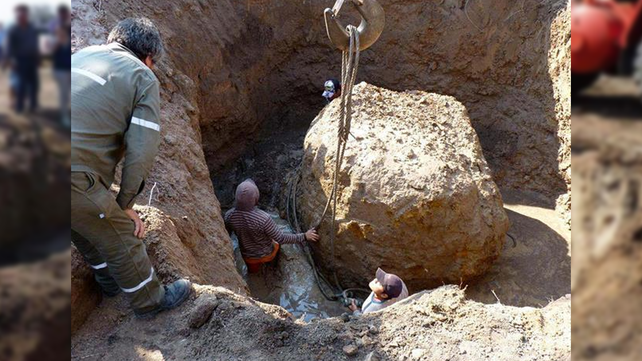 Hallan en Chaco un meteorito de m s de 30 toneladas