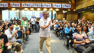 El líder de Creo reunió a su dirigencia en un hotel de Rosario.