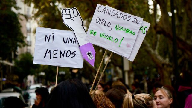 Ni Una Menos en Rosario. 