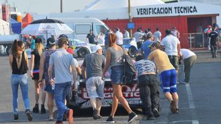 Angelini marcó el mejor tiempo en la primera clasificación del TC en Paraná