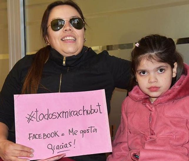 Carola Pedraza y su hija Micaela