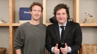 El CEO de Meta, Mark Zuckerberg, una de las personalidades mundiales que se reunió en los últimos días con el presidente, Javier Milei.