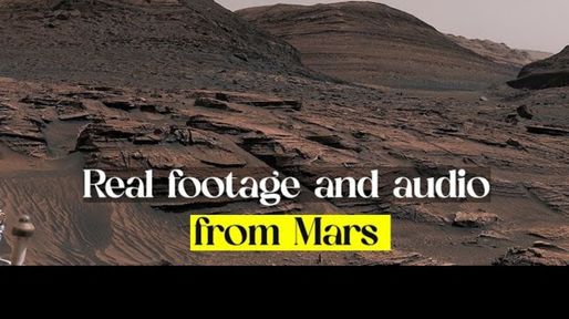 La Nasa liberó sorprendentes videos del paisaje de Marte