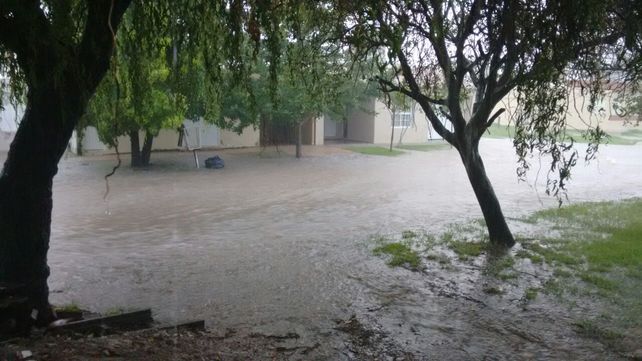 Seguí, otra de las ciudades entrerrianas afectadas por el temporal