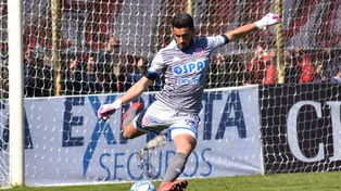 Moyano, el arquero que llegó a Unión a pelearla y hoy se ganó la titularidad