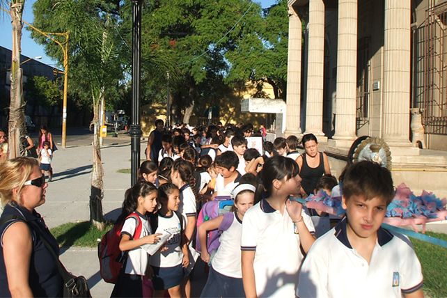 Los chicos de Guadalupe participaron de la novena