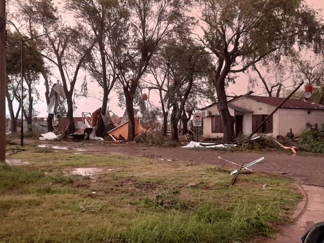 Daños en la zona de San Jorge