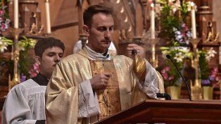 Julio Faes. El sacerdote, oriundo de Bovril seguirá su camino sacerdotal en la República Oriental del Uruguay.
