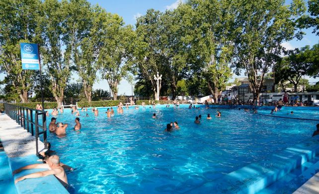 Una de las dos piletas menos honda del balneario. Las tres seguirán habilitadas hasta el 12 de marzo