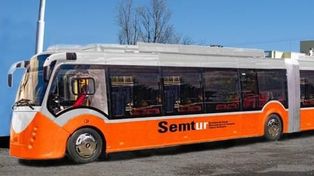La empresa estatal Semtur llegó a hacer un render con el coche, que ni siquiera estaba construido.