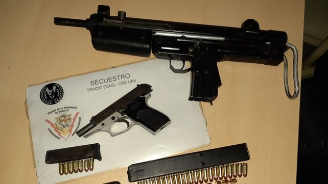 Las armas incautadas en Curupaytí al 5300.&nbsp;