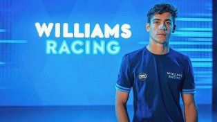 El piloto argentino fue parte este año del programa de jóvenes talentos de la escudería Williams.