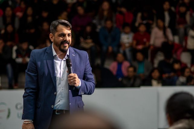 El pastor evangélico David Sensini.