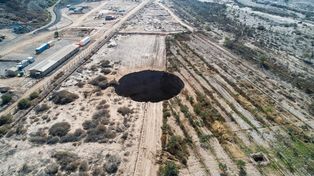 El fenómeno se produjo la semana pasada y alarma a los vecinos de Tierra Amarilla (15 mil habitantes).